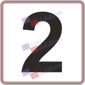 Wheelie Bin Number make your bin easy to spot