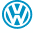 Vinyl volkswagen badge