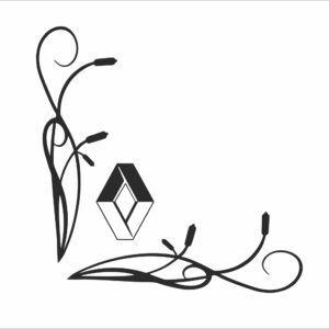 Renault Side window truck stickers
