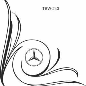 Mercedes side window truck Graphic