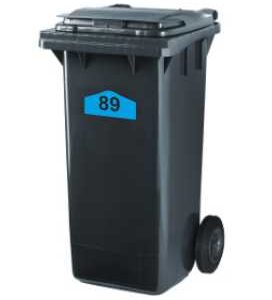 Stylish Wheelie Bin Stickers