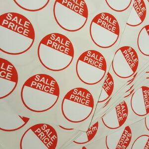 Sale Price Stickers