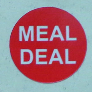 Meal Deal Stickers