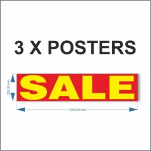 Retail Window Posters