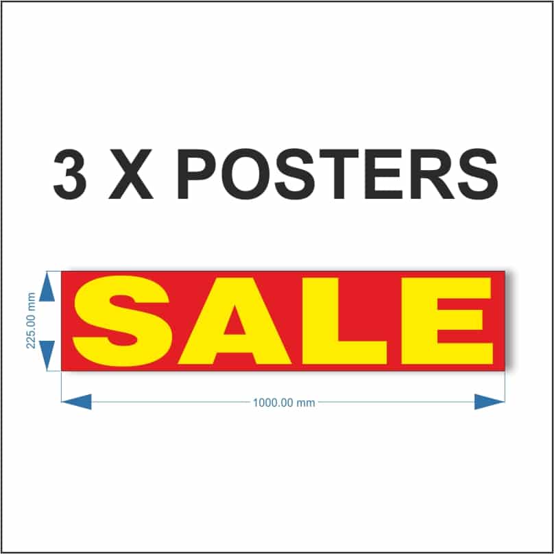 Retail Window Posters